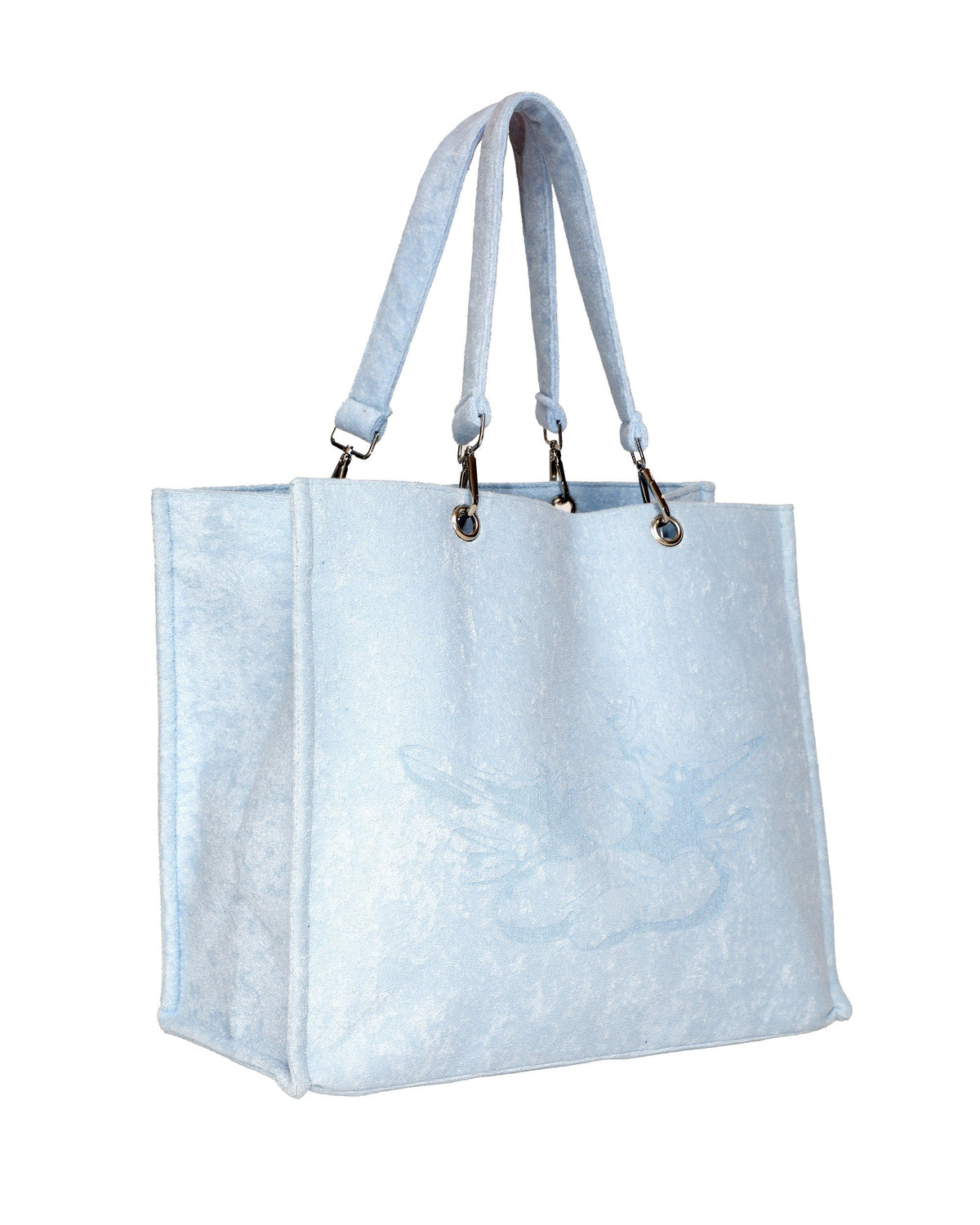 Blue Skies Terry Tote