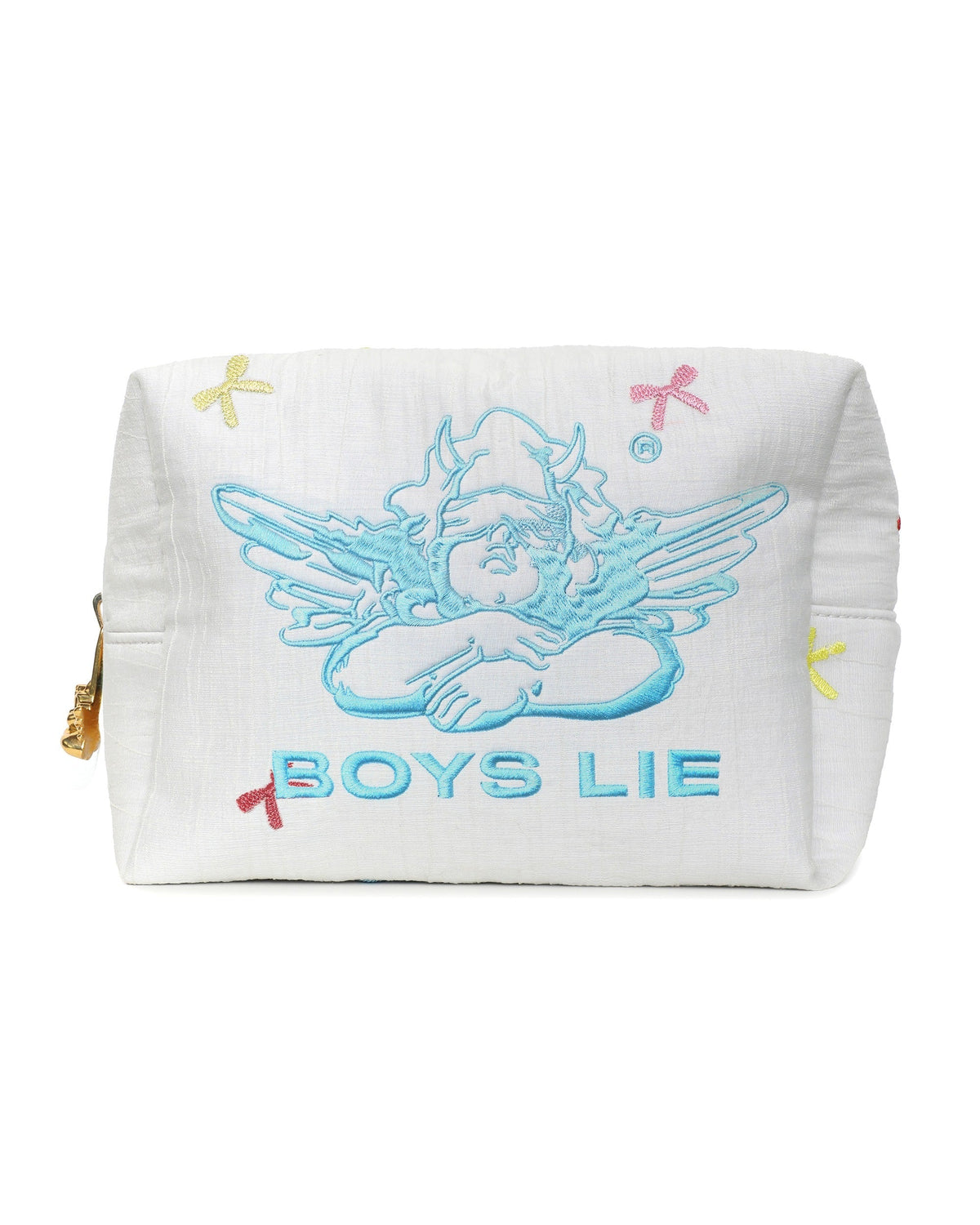 Bows Rule Boys Drool Pouch